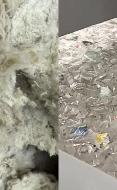 Vidrio / Fibra de vidrio / Lana de roca