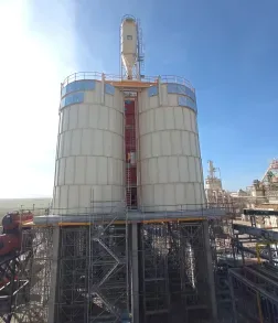 Sistemas de recepción, transporte, almacenamiento y dosificación de sólidos