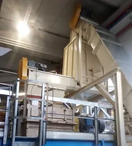 Sistemas de recepción, transporte, almacenamiento y dosificación de sólidos